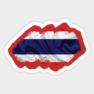 Flag of Thailand Sticker